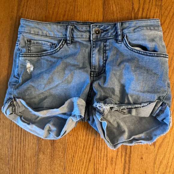 Vans Boyfriend Denim Shorts Womens Size 3/26 - Picture 1 of 5